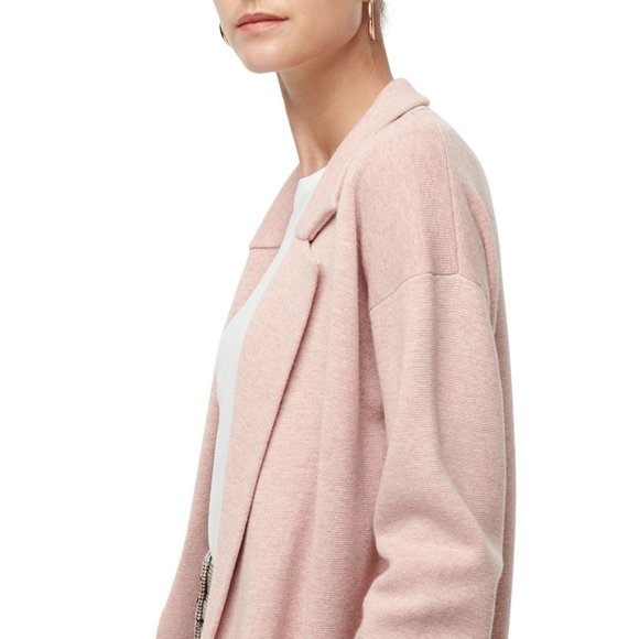 Ella open-front long sweater-blazer - Picture 3 of 15